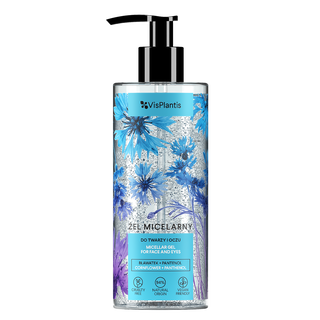 Gel micellare delicato con estratto di fiordaliso e pantenolo Vis Plantis - 1