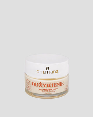 Crema viso con ginseng indiano (ashwagandha) Orientana - 1