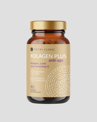 Collagene plus anti-age capsule con collagene, zinco e vitamina C Nutri Clinic 90 capsule - 1