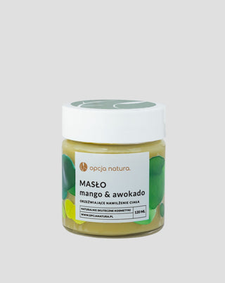 Burro per il corpo per pelle secca, danneggiata e abbronzata Mango & Avocado Opcja Natura - 1