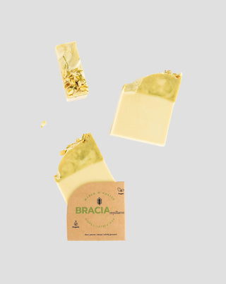 Sapone in barretta con gelsomino e acacia per rughe e acne Notte calda estiva Bracia Mydlarze_2 - 2