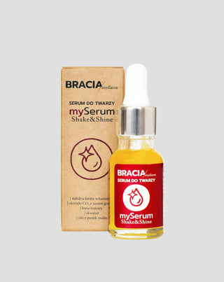 Siero illuminante per il viso con vitamina C e squalano Shake&Shine Bracia Mydlarze - 1