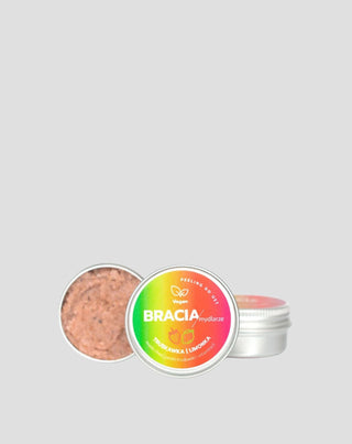 Esfoliante labbra fragola e lime con vitamina E idratante e levigante Bracia Mydlarze_2 - 2