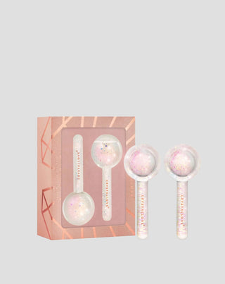 Sfere di vetro per massaggio Crioterapia del viso Cryolift ice globes Crystallove - 1