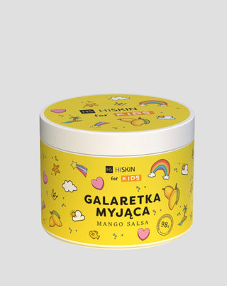 Gelatina detergente da bagno per bambini gialla mango salsa HiSkin for Kids - 1