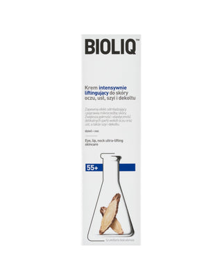 Crema lifting intensiva per la pelle di occhi, labbra, collo e décolleté 55+ Bioliq - 1