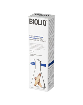 Crema lifting intensiva per la pelle di occhi, labbra, collo e décolleté 55+ Bioliq - 2