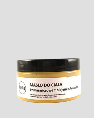 Burro corpo all'arancia con olio di avocado per smagliature e cellulite La-Le - 1