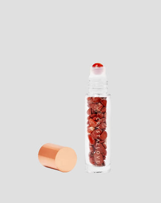 Flacone con cristalli per olio – diaspro rosso Crystallove - 1