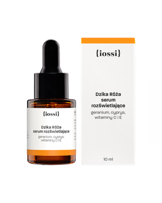 Siero viso alla vitamina C che illumina e riduce l'aspetto dei pori Rosa canina Iossi