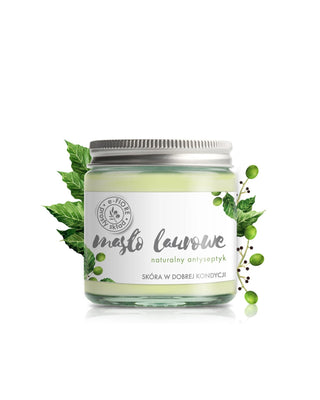 Burro naturale di alloro per lesioni cutanee antisettico e antibatterico E-Fiore - 1