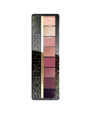 Palette di ombretti 8 colori nei toni del beige e del rosa Essential Rose Eveline