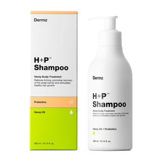 Shampoo alla canapa con probiotici per combattere il prurito e la desquamazione del cuoio capelluto H+P Dermz - 3