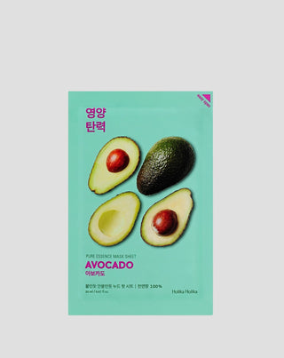 Maschera in cotone con estratto di avocado Pure Essence Holika Holika - 1
