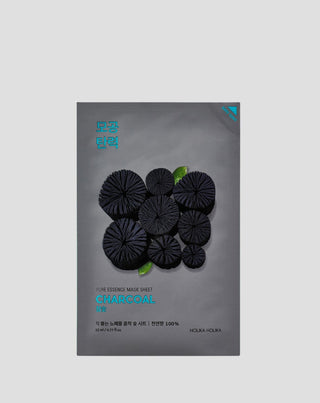 Maschera in cotone con estratto di carbone Pure Essence Holika Holika - 1