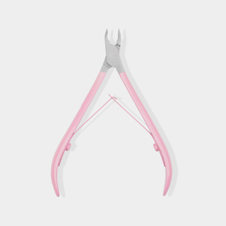 Tagliacuticole professionali da 3 mm con manico rosa satinato You Beauty - 1