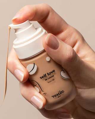 Self Love BB cream naturale e biologica per il viso nella tonalità Natural Beige 30 ml Resibo - 2