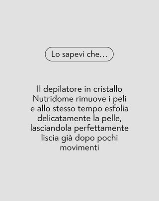 Epilatore a cristalli indolore per rimuovere peli e pelle morta Nutridome - 5