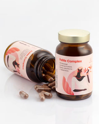 Integratore per favorire l'assorbimento del ferro FeMe Complex Health Labs Care 60 capsule - 3