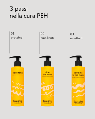 Set di balsami PEH: proteine, emollienti, umettanti Twisty - 3