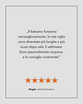 Balsamo per ciglia ad azione infoltente, allungante e rinforzante Nutridome - 6