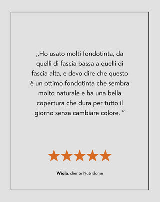 Fondotinta leggero per il viso coprente e opacizzante 12h per pelli chiare 02 Natural Nutridome - 6