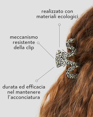 Set grandi mollettoni per capelli – rosa e marmo Twisty 2 pezzi - 3