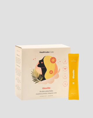 Collagene da bere GlowMe all’aroma di Ananas-Mango Health Labs Care 30 Bustine - 1