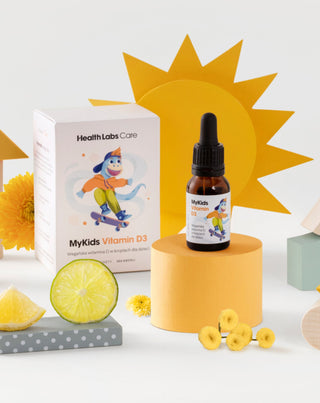 Gocce vegane di vitamina D per bambini MyKids Vitamin D3 Health Labs Care - 2