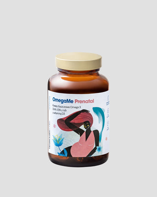 OmegaMe Acidi grassi prenatali Omega 3 DHA e EPA da pesce con vitamina D3 Health Labs Care 60 Capsule - 1