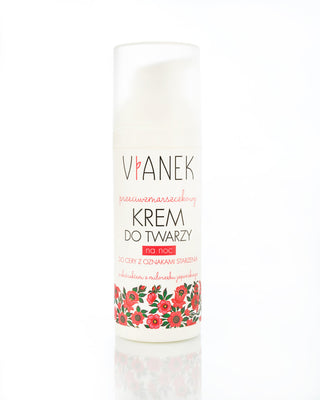 Crema viso notte antirughe con estratto di ginkgo biloba Vianek - 1