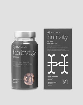 Pillole contro la caduta dei capelli per gli uomini Hairvity Men Halier 60 capsule - 5
