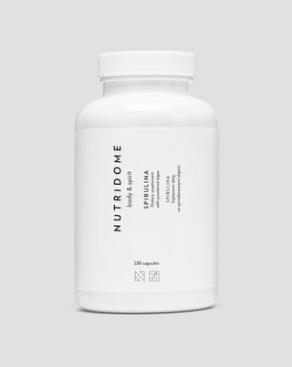 Pillole a base di alga spirulina per la depurazione dell'organismo Nutridome 180 capsule - 1