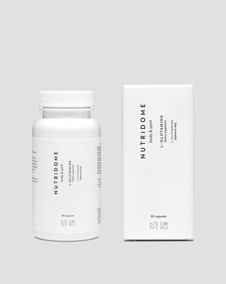 L-glutamina per la rigenerazione muscolare e la costruzione muscolare dopo l'allenamento e per il supporto del sistema immunitario Nutridome 60 compresse_2 - 2