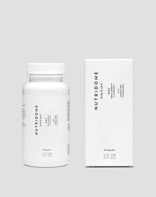 NAC N-acetilcisteina forte antiossidante supporto alla rigenerazione integratore alimentare Nutridome 60 capsule - 2