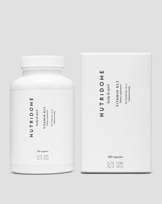 Vitamina B12 Nutridome per le difese immunitarie, la riduzione della stanchezza e la funzionalità del sistema nervoso 180 capsule - 3