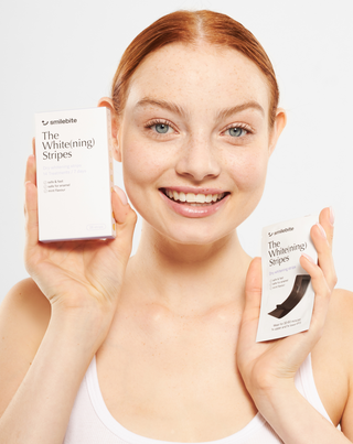 Strisce sbiancanti per i denti The White(ning) Stripes Smilebite set 28 pezzi - 4