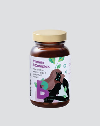 Complesso di vitamine B senza glutine e senza lattosio Complex Health Labs Care 60 Capsule - 1