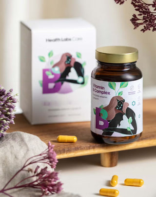 Complesso di vitamine B senza glutine e senza lattosio Complex Health Labs Care 60 Capsule - 2