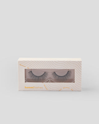 Ciglia finte su striscia 2d riutilizzabili facili da applicare Wowee! Bamm!Lashes - 1