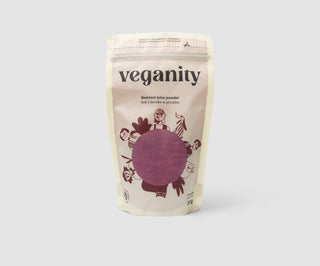 Succo di barbabietola in polvere fonte naturale di ferro e vitamina C e colore vegano Veganity 200 g