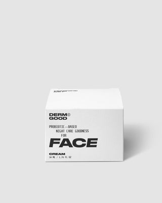 Crema notte antirughe per pelli 40+ con probiotici Derm Good - 3
