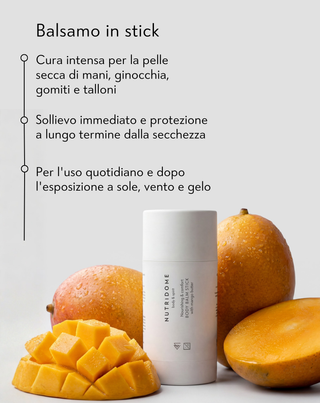 Balsamo corpo in stick intensamente nutriente con oli naturali Nutridome - 5