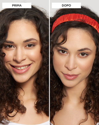 Cerchietto per capelli in seta 100% naturale color nero Twisty - 3