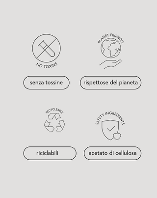 Set fermagli ondulati per cappelli - verde, nero, rosa Twisty 3 pezzi - 3