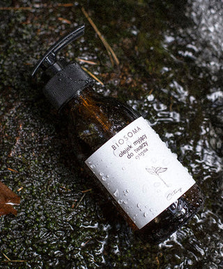 Olio detergente viso con olio di limone e mandorle rimuove efficacemente il make-up Biosoma - 2