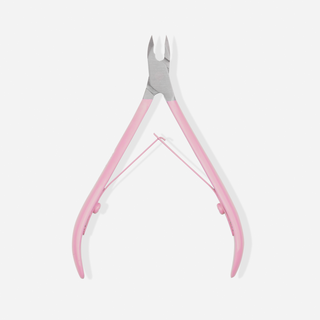 Tagliacuticole professionale da 5 mm con manico rosa satinato You Beauty - 1