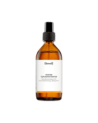 Tonico viso agli agrumi con acidi AHA e oli naturali e niacinamide 200ml Acerola Iossi
