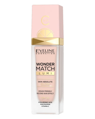 Fondotinta illuminante Wonder Match Lumi No. 05 light Eveline - 1
