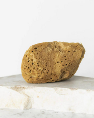 Spugna di mare marrone naturale 9,5 cm 02F ipoallergenica e antibatterica Hhuumm - 2
